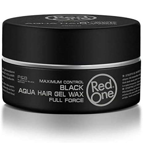 Red One 3X Black Aqua Hair Gel Wax 150ml (3 Pieces)